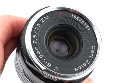 Carl Zeiss 35mm f2.8 Biogon C T* ZM