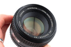 Minolta 50mm f1.7 MC Rokkor-PF