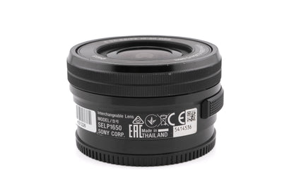 Sony 16-50mm f3.5-5.6 PZ OSS (SELP1650)