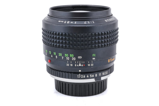 Minolta 85mm f1.7 MC Rokkor