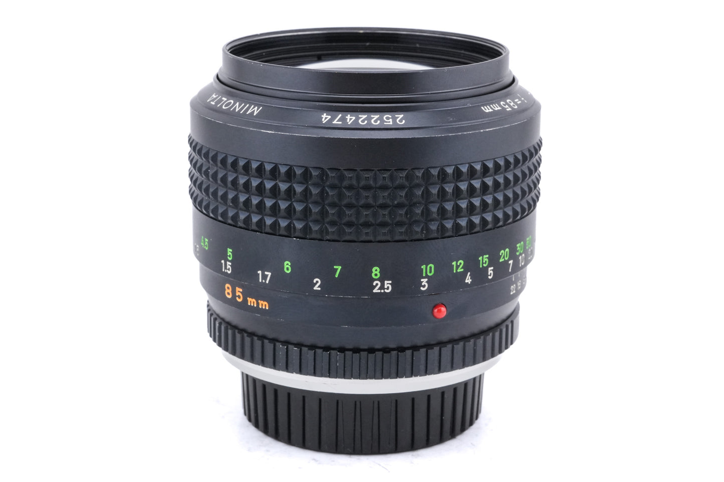 Minolta 85mm f1.7 MC Rokkor