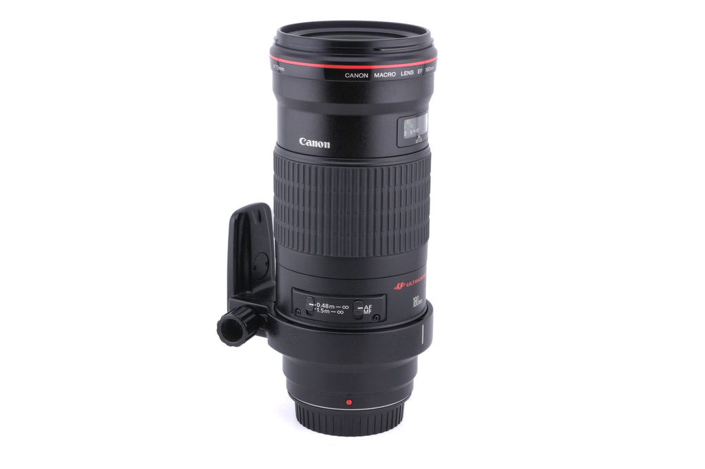 Canon 180mm f3.5 Macro L USM + ET-78II Lens Hood