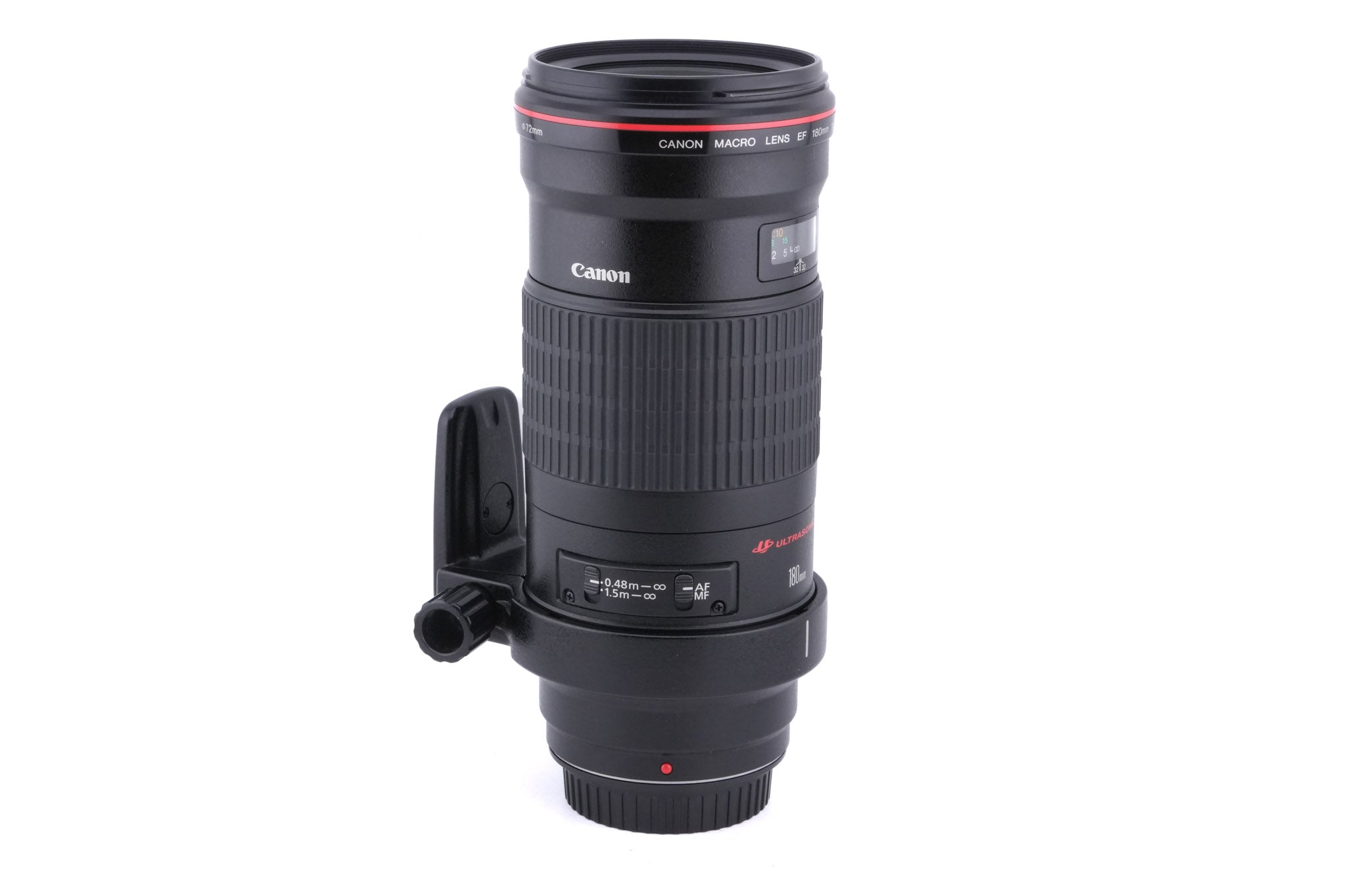 Canon 180mm f3.5 Macro L USM + ET-78II Lens Hood