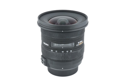 Sigma 10-20mm f3.5 EX DC HSM