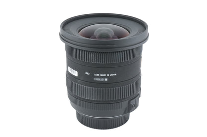Sigma 10-20mm f3.5 EX DC HSM