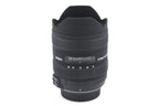 Sigma 8-16mm f4.5-5.6 DC HSM