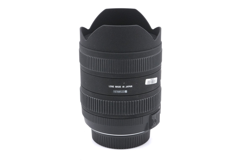 Sigma 8-16mm f4.5-5.6 DC HSM