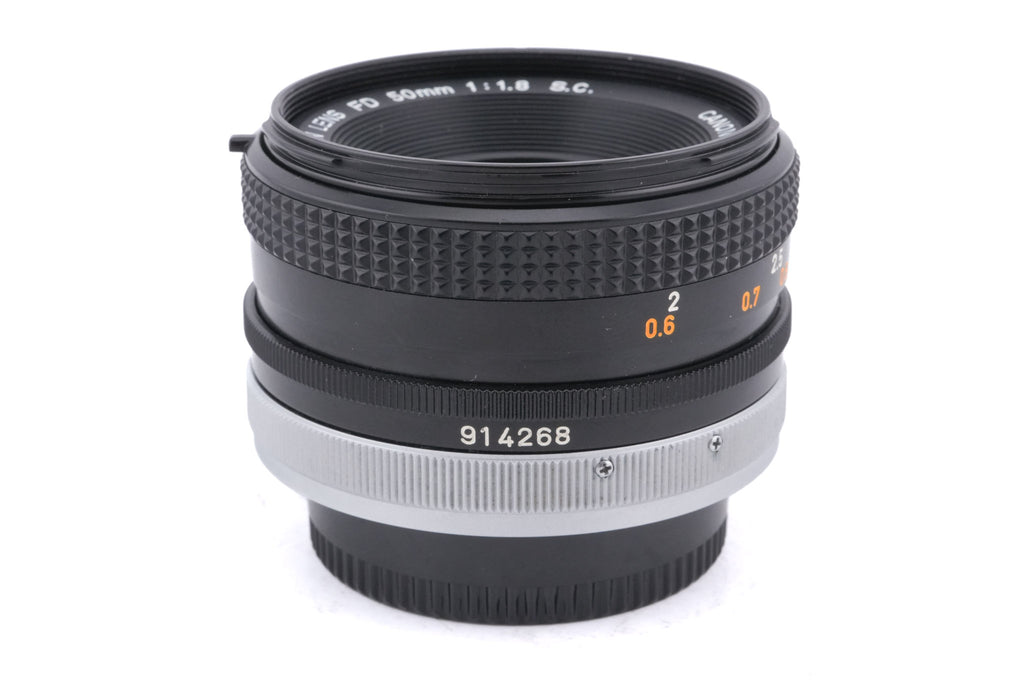 Canon 50mm f1.8 S.C.