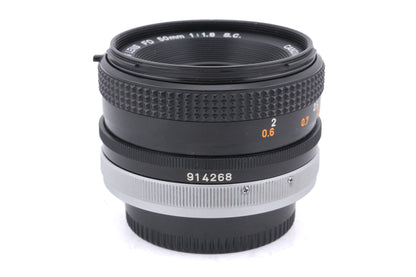 Canon 50mm f1.8 S.C.