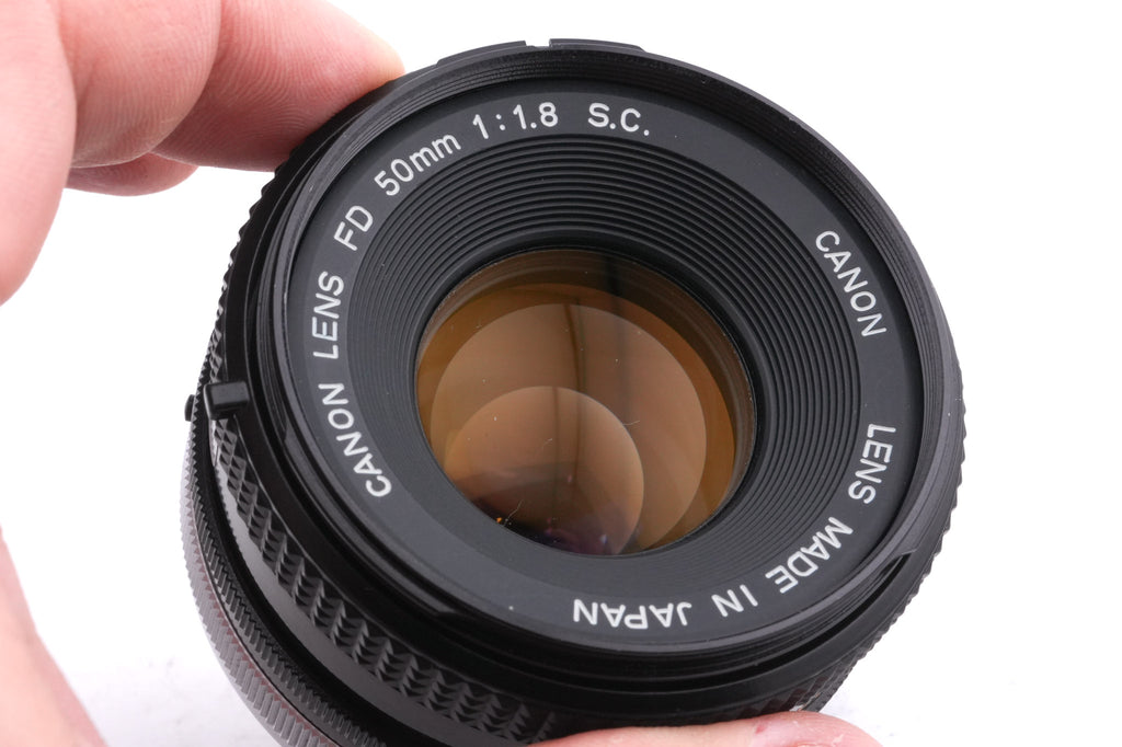 Canon 50mm f1.8 S.C.