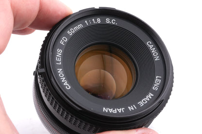 Canon 50mm f1.8 S.C.