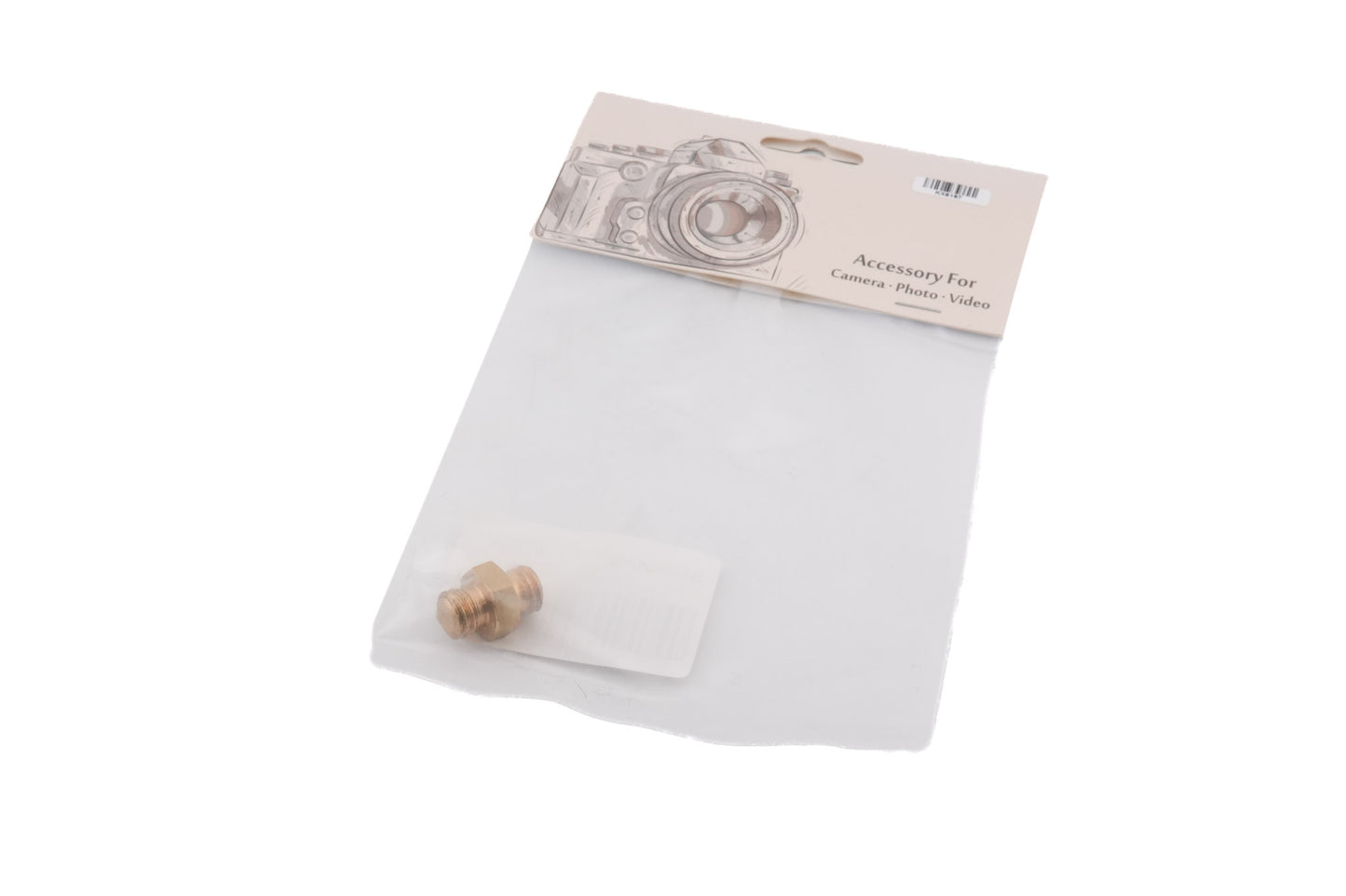 StudioKing MC-1060A 3/8" - 3/8" Male Spigot Adapter