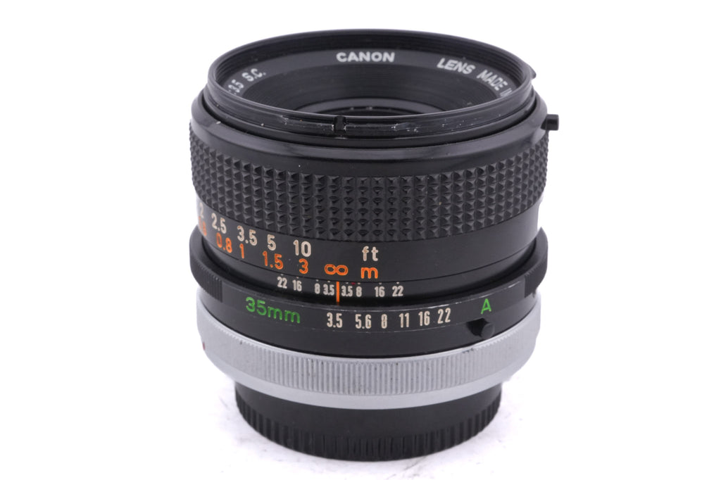 Canon 35mm f3.5 S.C.