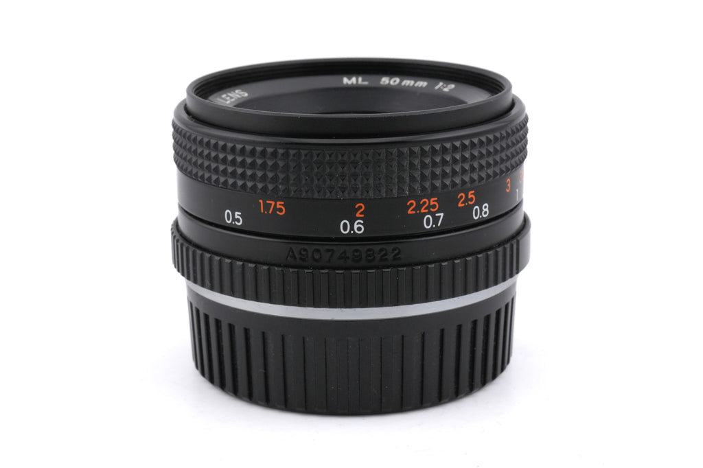 Yashica 50mm f2 ML