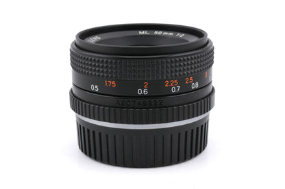 Yashica 50mm f2 ML