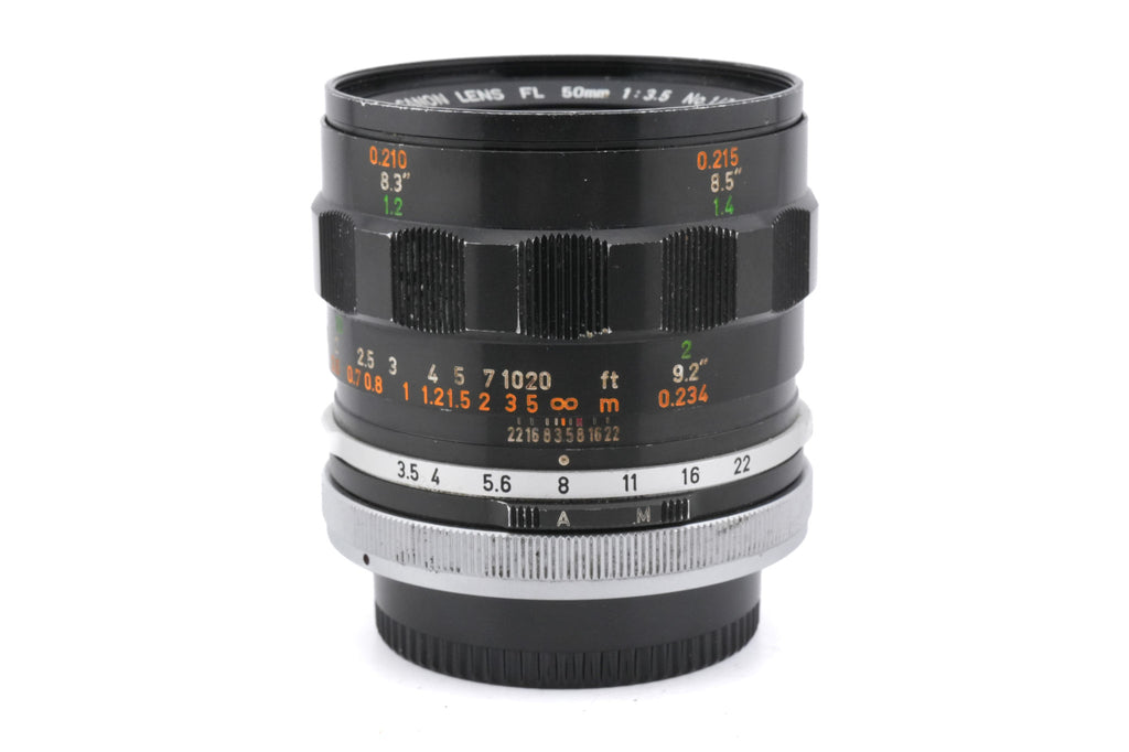 Canon 50mm f3.5 FL Macro