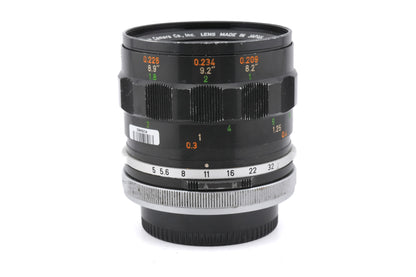 Canon 50mm f3.5 FL Macro