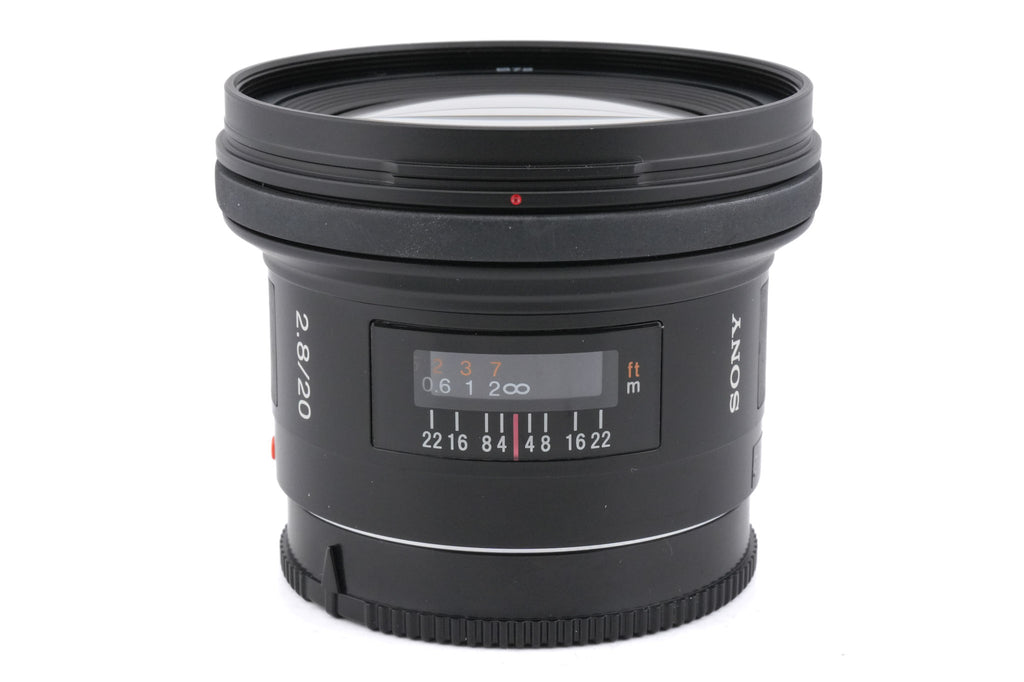 Sony 20mm f2.8 AF (SAL20F28)