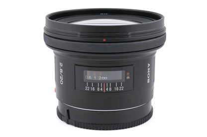 Sony 20mm f2.8 AF