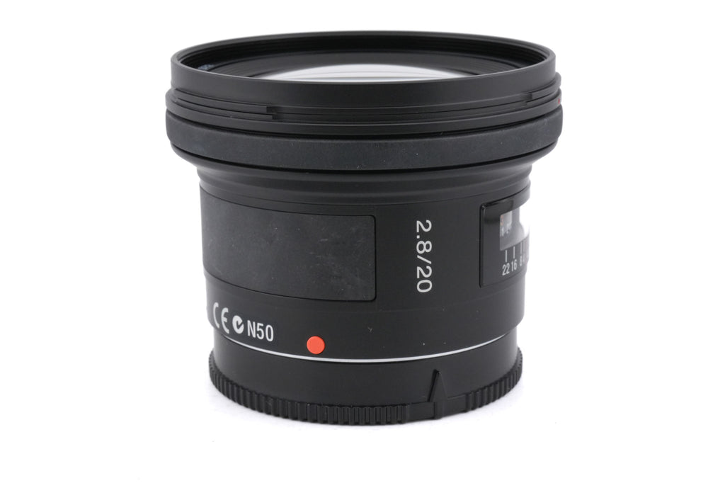 Sony 20mm f2.8 AF (SAL20F28)