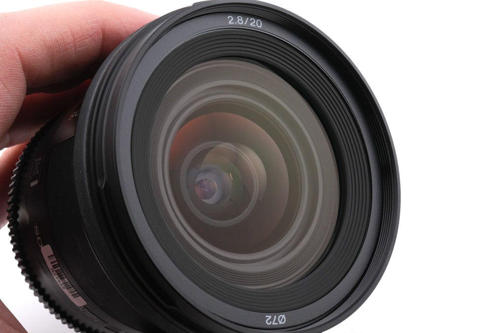 Sony 20mm f2.8 AF (SAL20F28)
