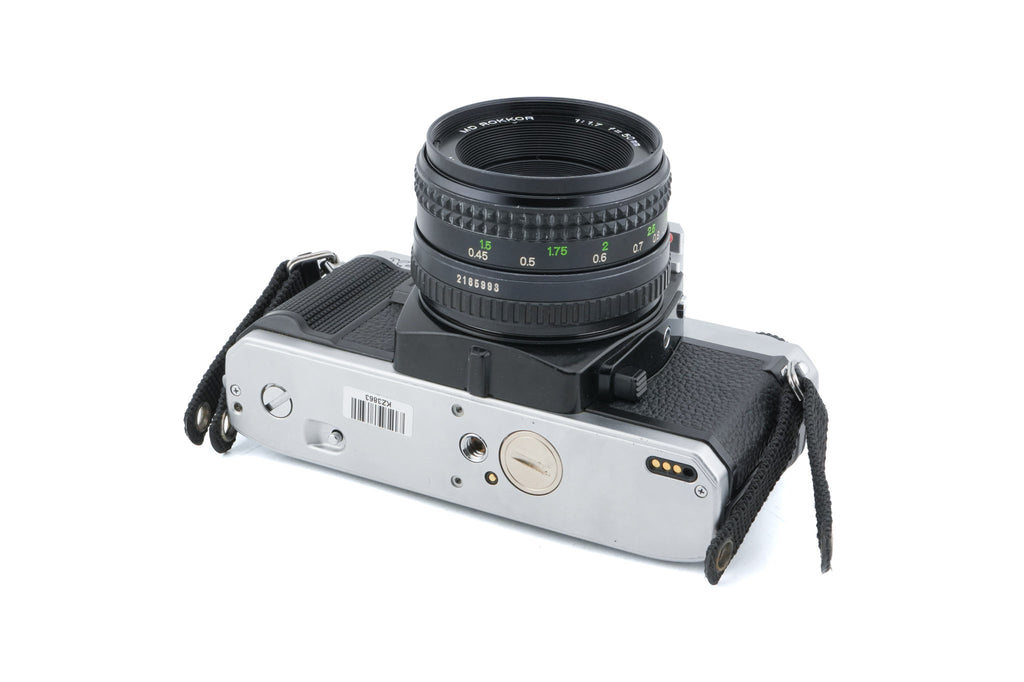 Minolta X-500 + 50mm f1.7 MD Rokkor