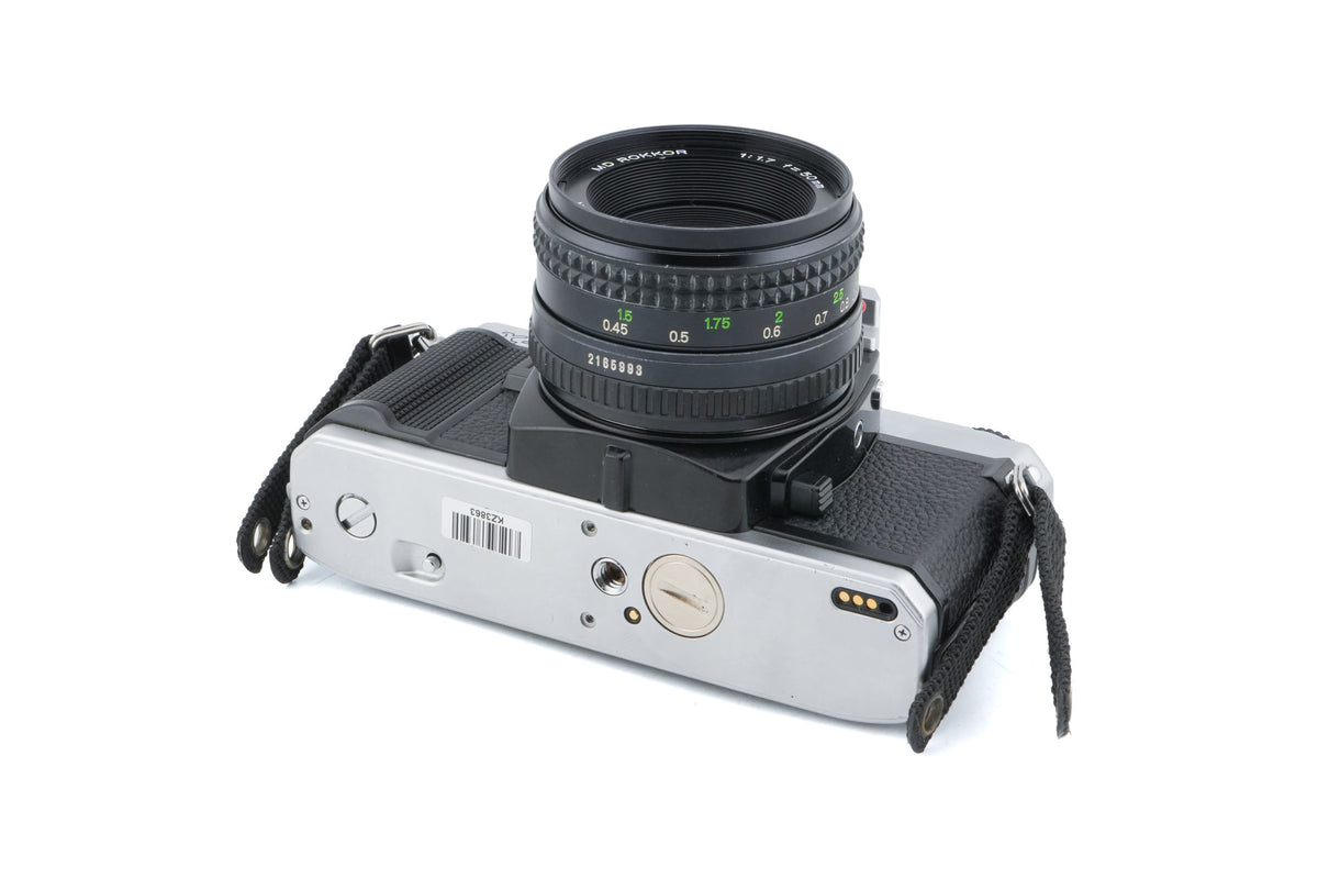 Minolta X-500 + 50mm f1.7 MD Rokkor