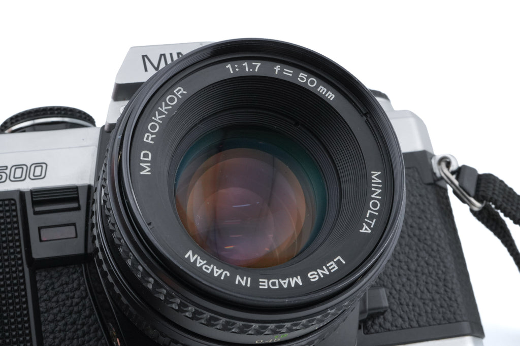 Minolta X-500 + 50mm f1.7 MD Rokkor