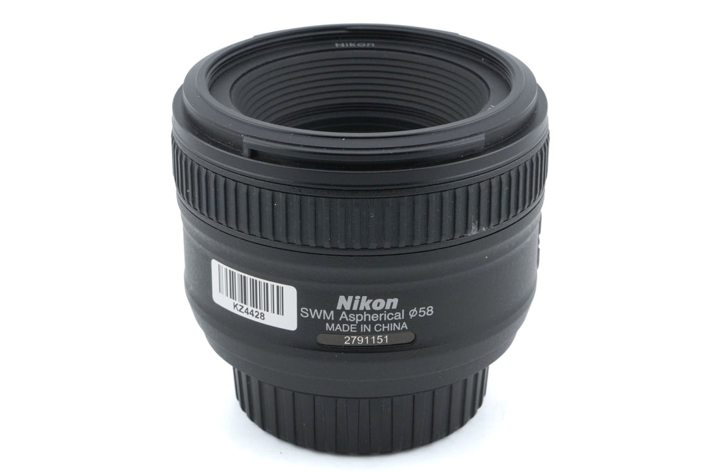 Nikon 50mm f1.8 AF-S Nikkor G