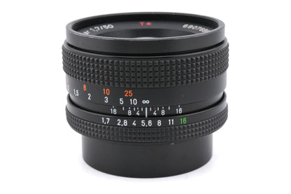 Carl Zeiss 50mm f1.7 Planar T* (MM)