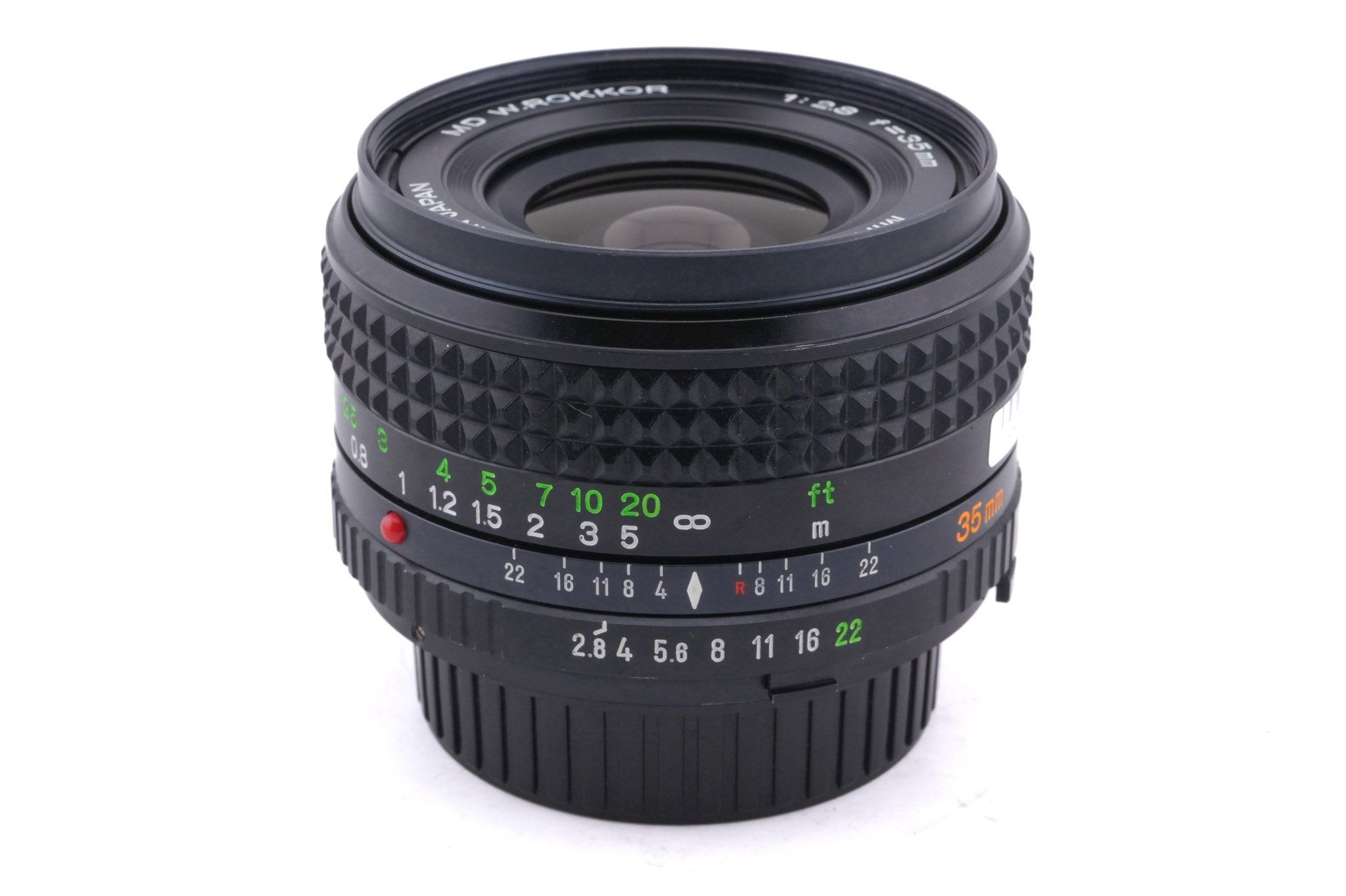 Minolta 35mm f2.8 MD W.Rokkor (Old)