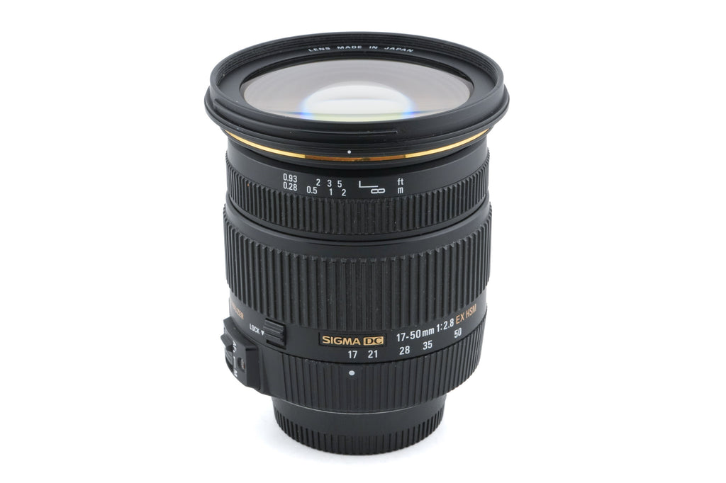Sigma 17-50mm f2.8 EX DC OS HSM