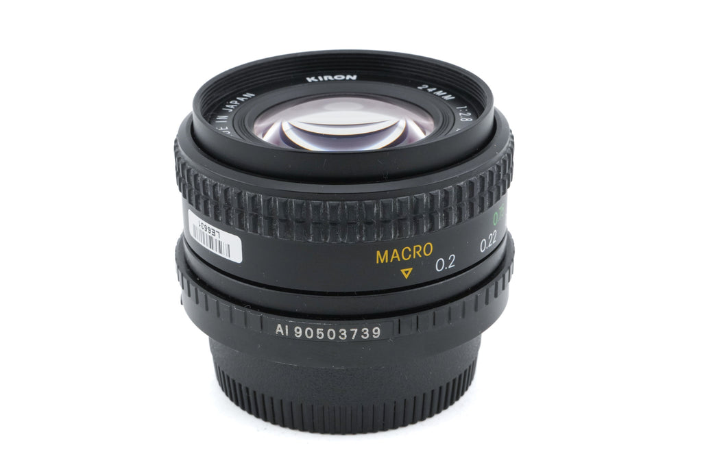 Kiron 24mm f2.8 MC Macro AI-S