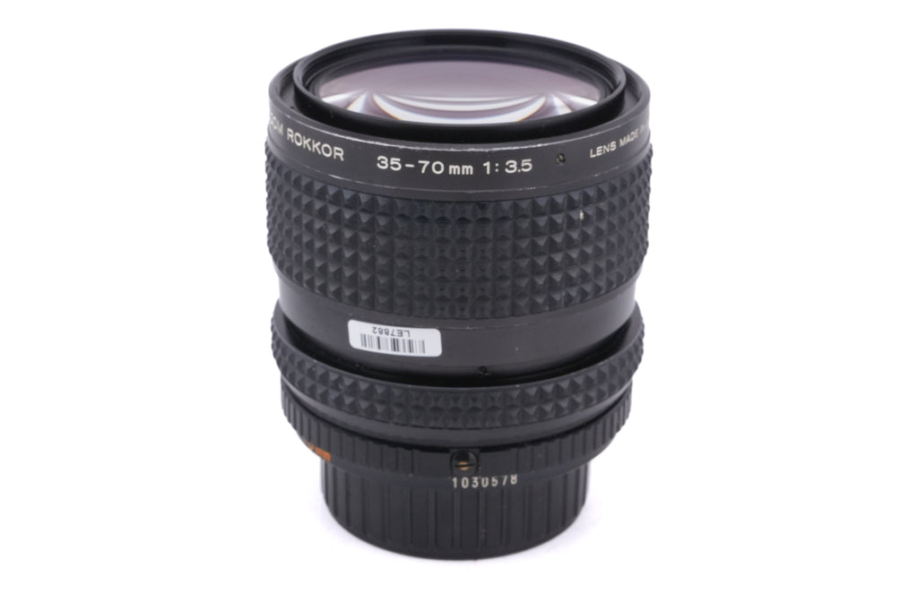 Minolta 35-70mm f3.5 MD Zoom Rokkor