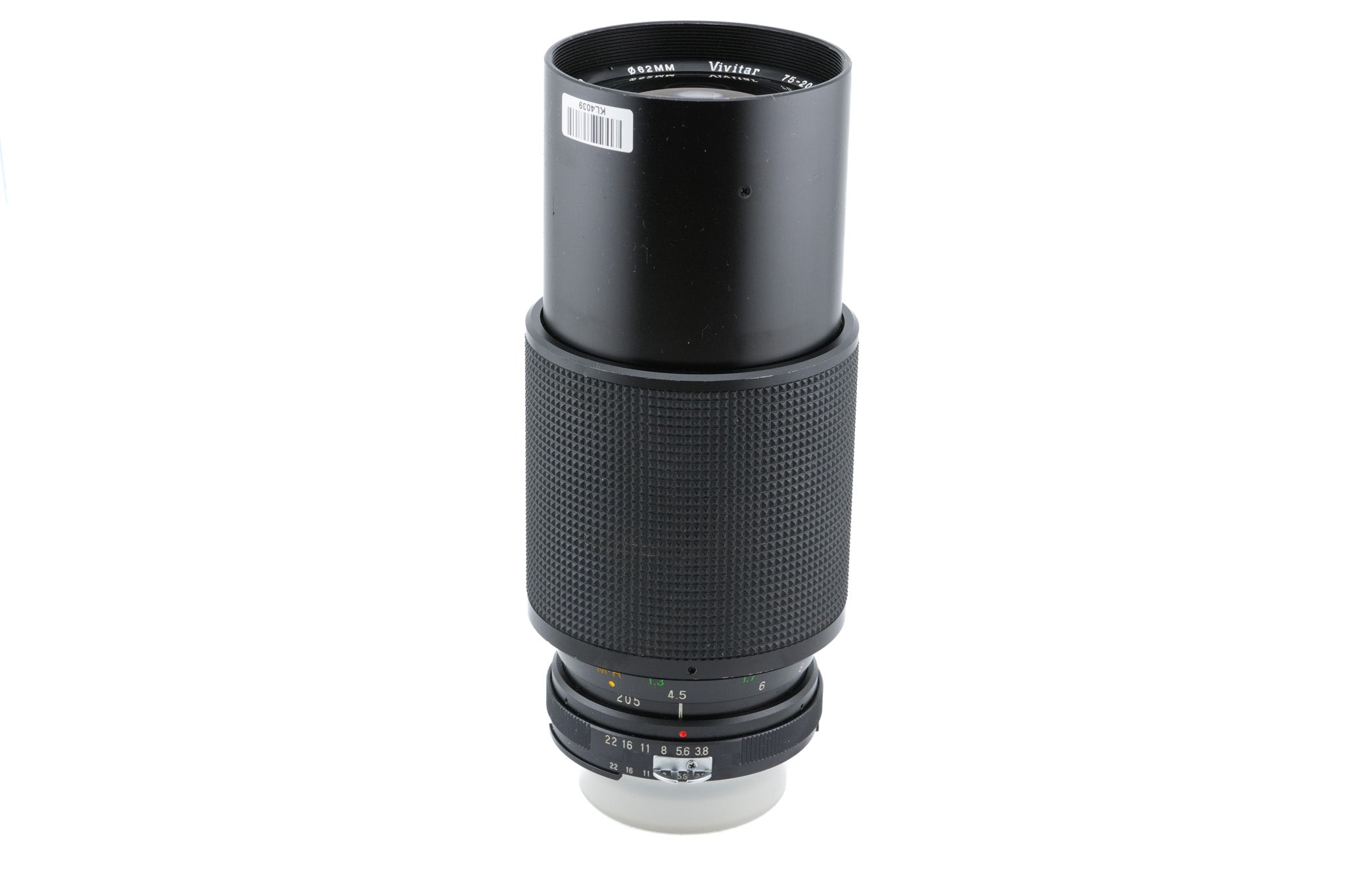 Vivitar 75-205mm f3.8 Macro Focusing Zoom MC AI - Lens