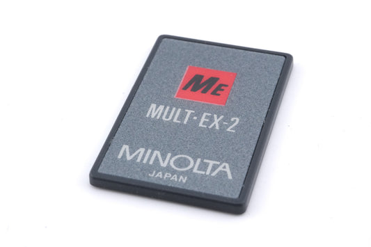 Minolta Multiple Exposure Card 2 - Accessory