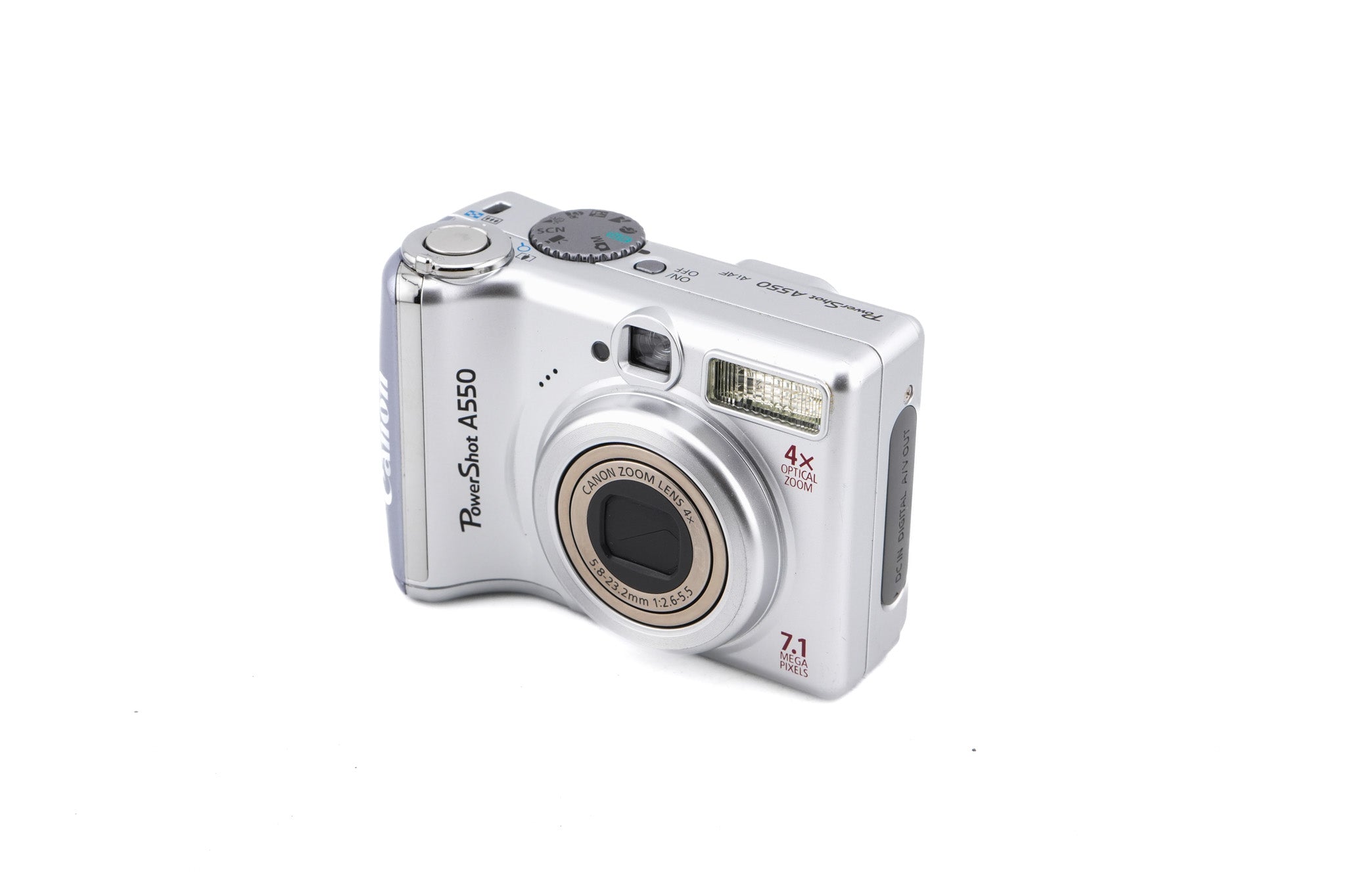 Canon Powershot a550 Digital Camera-silver newest