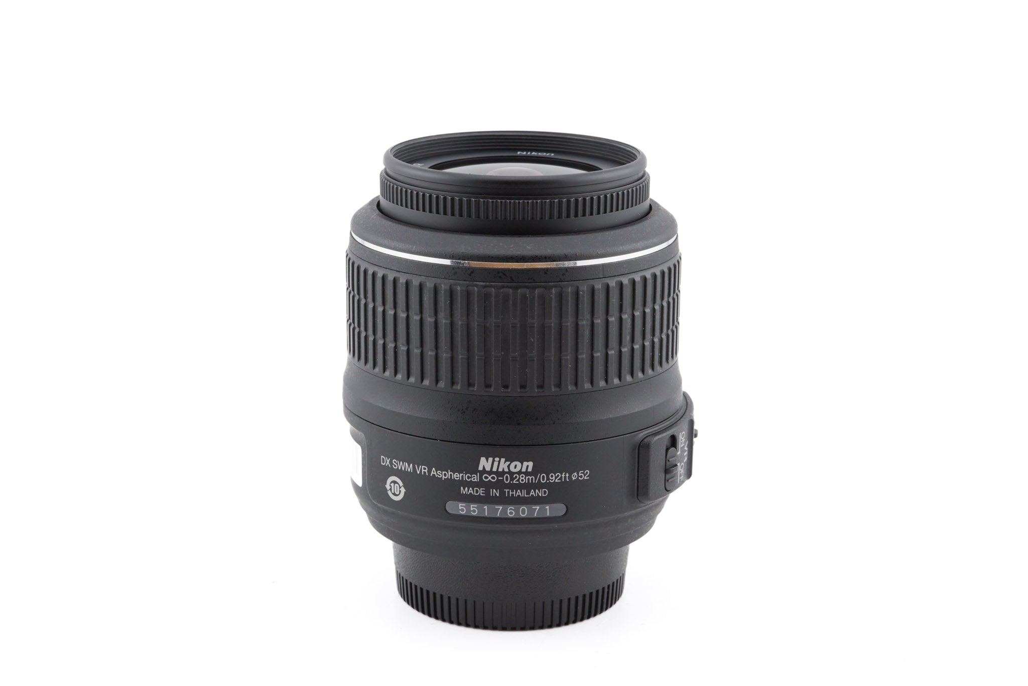 Nikon 18-55mm f3.5-5.6 AF-S Nikkor G VR – Kamerastore