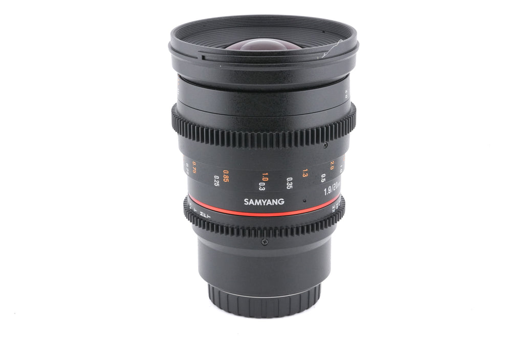 Samyang 20mm T1.9 ED AS UMC