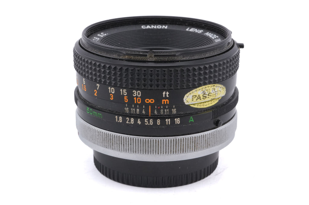 Canon 50mm f1.8 S.C.