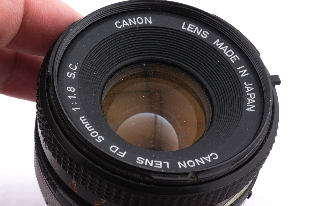 Canon 50mm f1.8 S.C.