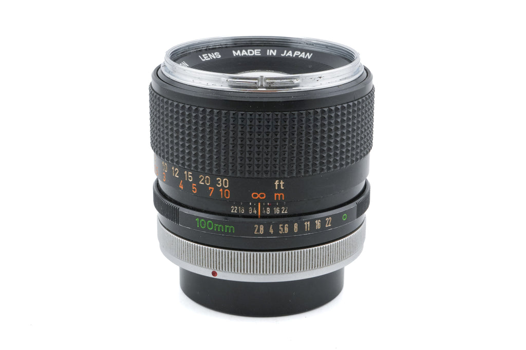 Canon 100mm f2.8 Chrome Nose