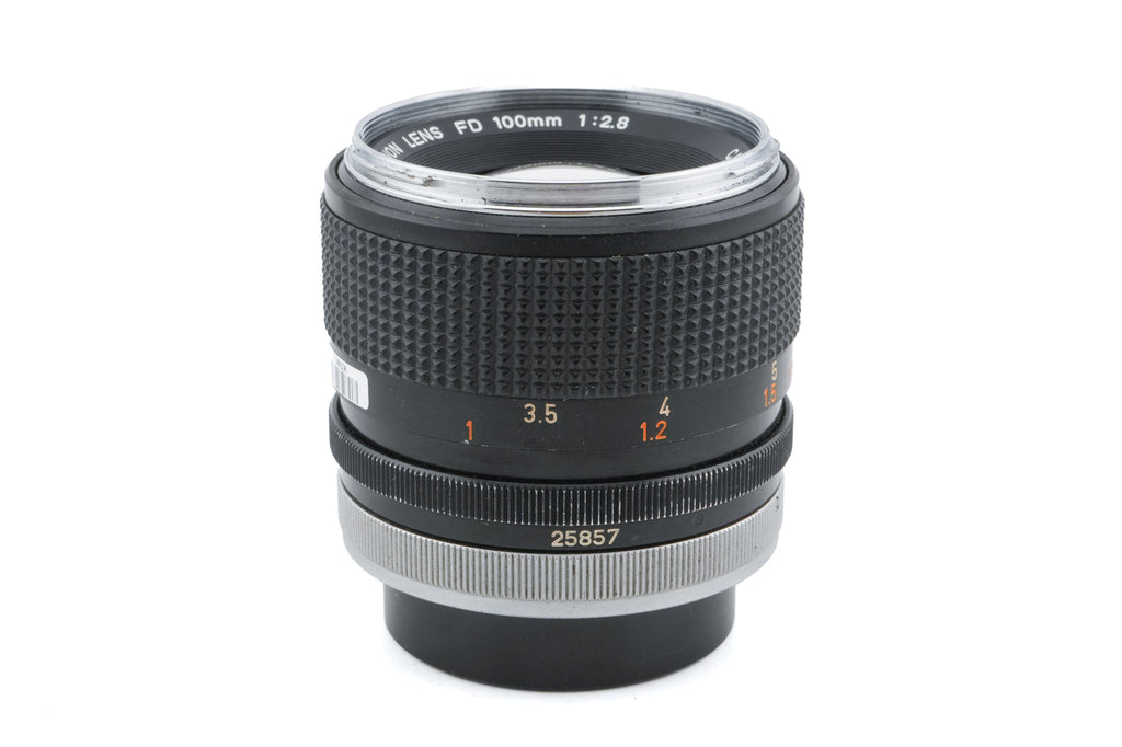 Canon 100mm f2.8 Chrome Nose