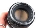 Canon 100mm f2.8 Chrome Nose