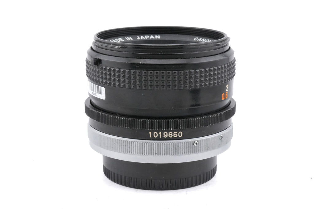 Canon 50mm f1.8 S.C.