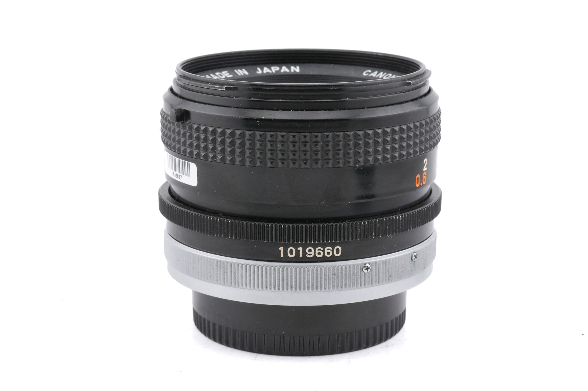 Canon 50mm f1.8 S.C.