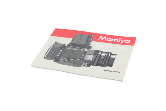 Mamiya RB67 Pro SD Instructions