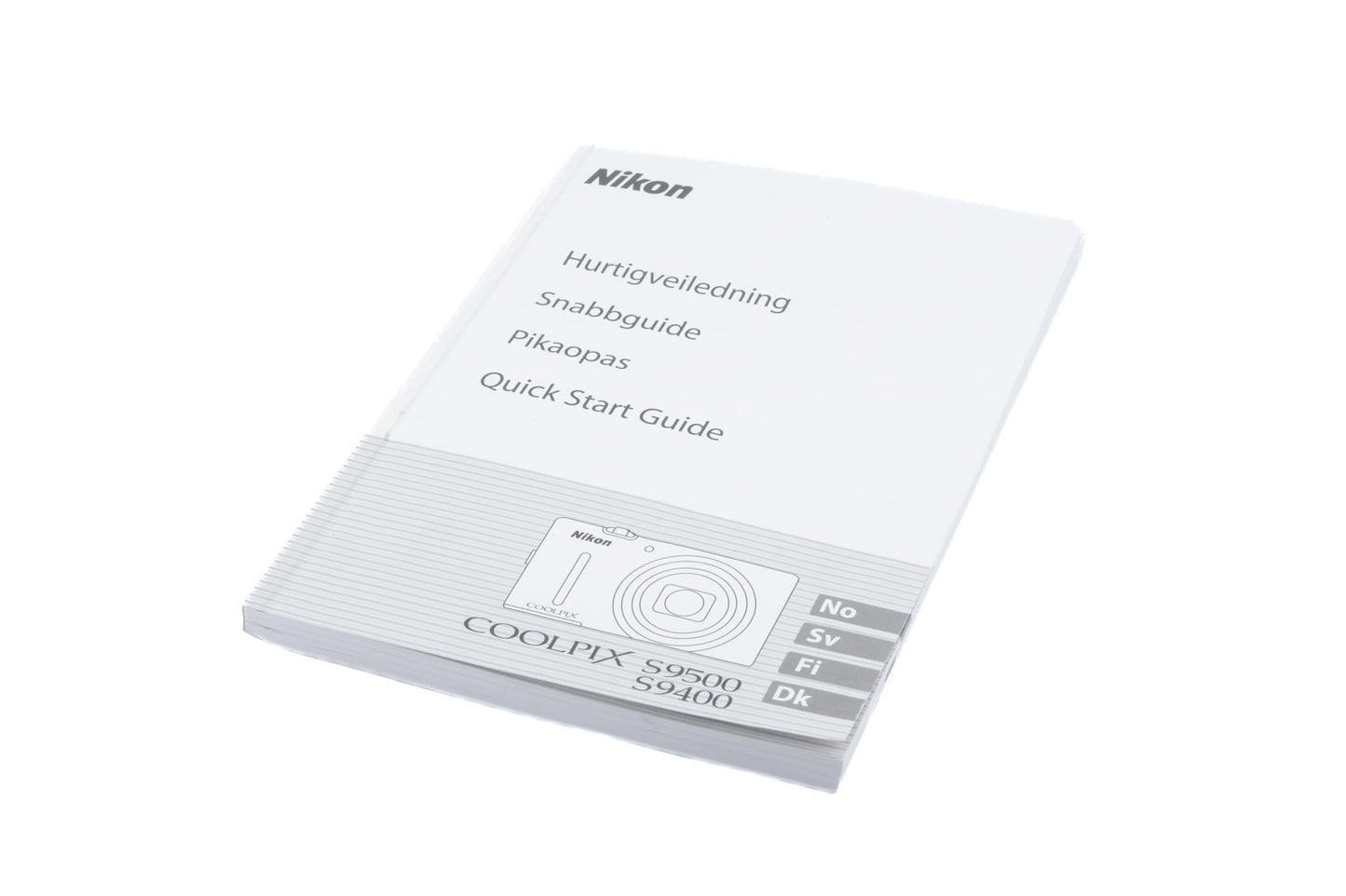 Nikon Coolpix S9500/S9400 Instructions