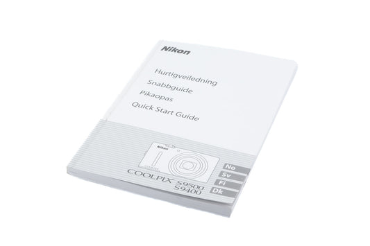 Nikon Coolpix S9500/S9400 Instructions