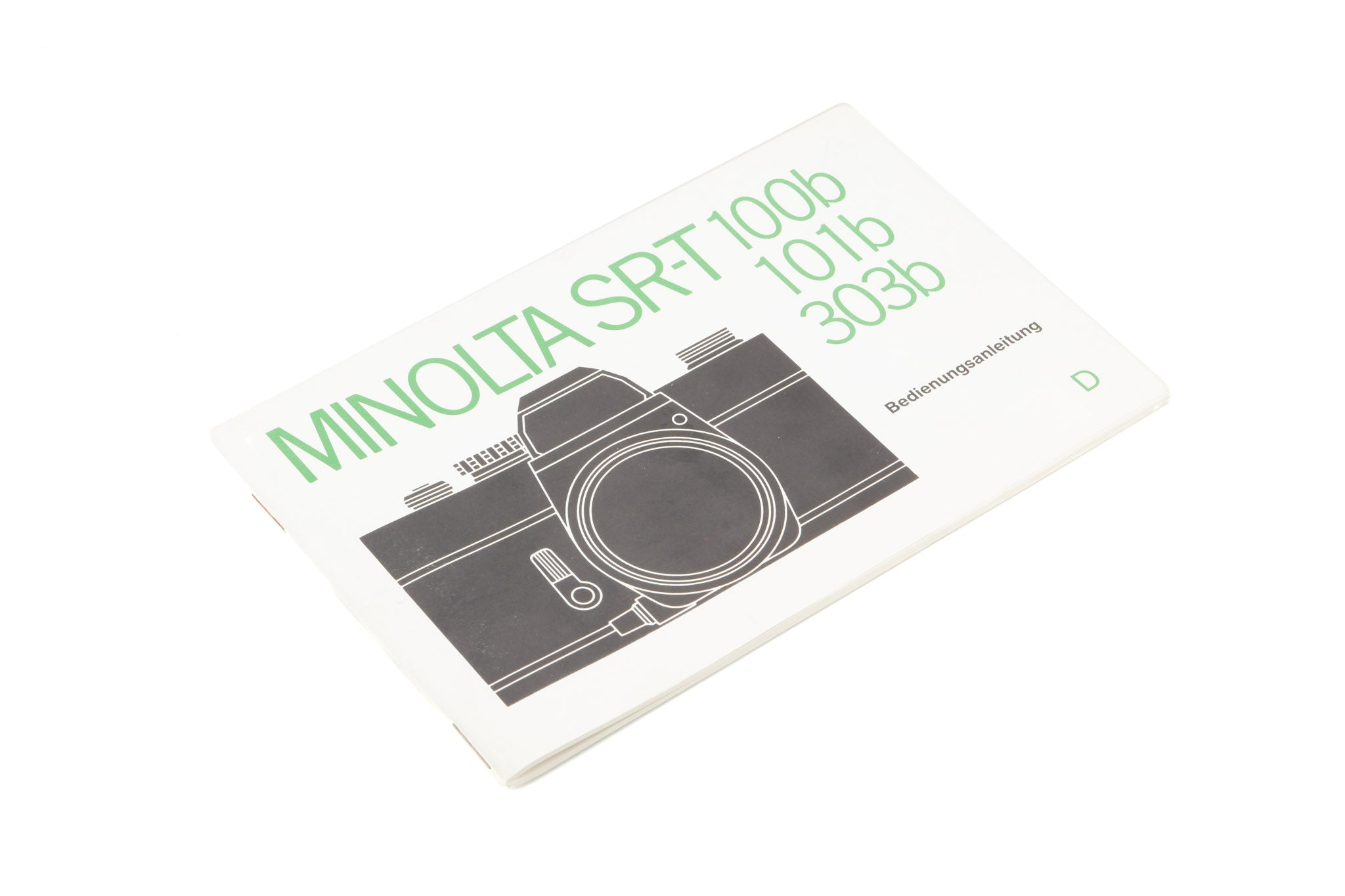 Minolta SR-T 100x/101b/303b Instructions